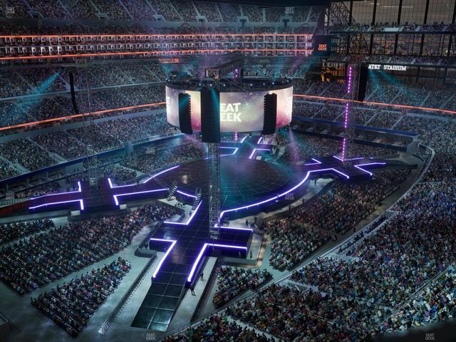 AT&T Stadium - Section 450 Seat View