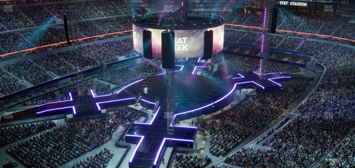 AT&T Stadium - Section 450 Seat View