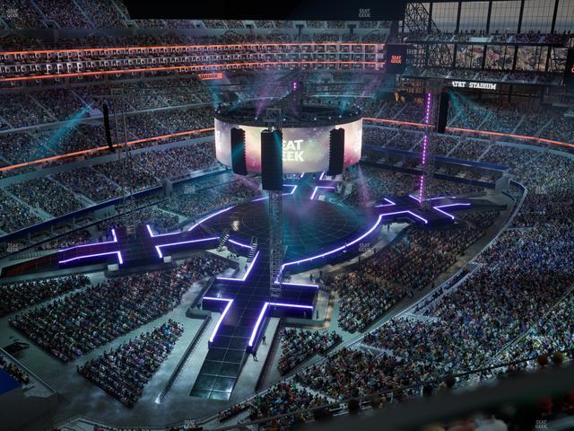 AT&T Stadium - Section 450 Seat View