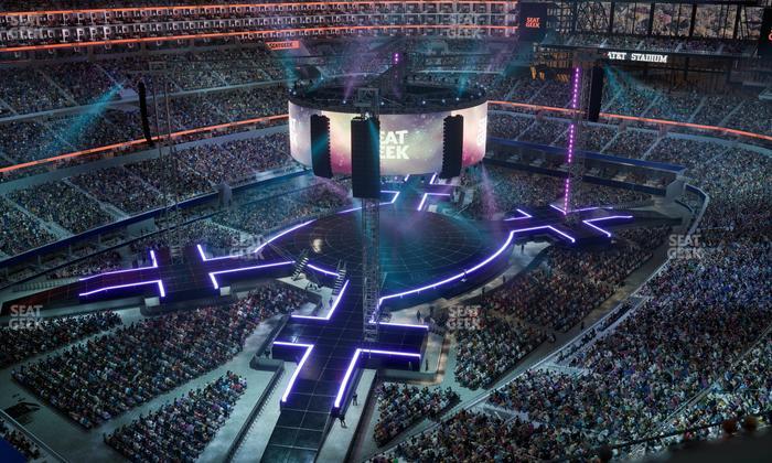 AT&T Stadium - Section 450 Seat View