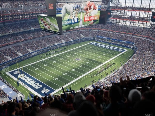 AT&T Stadium - Section 450 Seat View AT&T Stadium - Section 450 Seat View