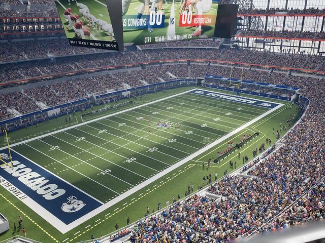 AT&T Stadium - Section 450 Seat View