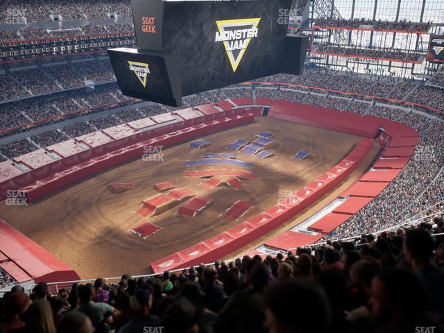 AT&T Stadium - Section 450 Seat View AT&T Stadium - Section 450 Seat View