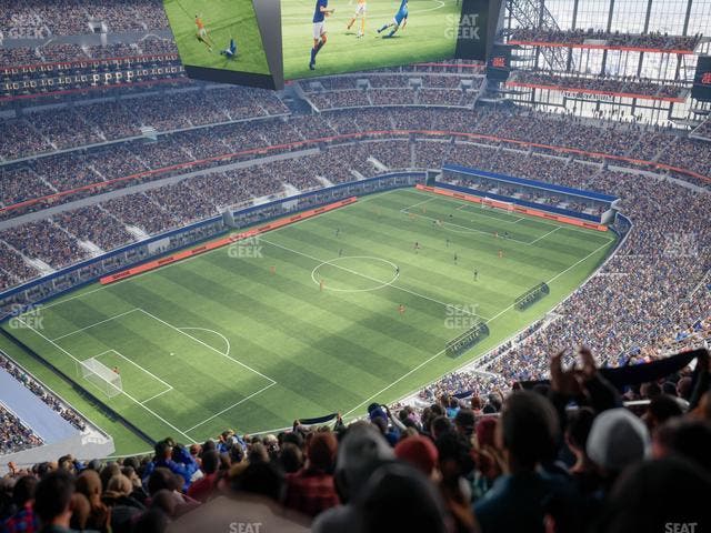 AT&T Stadium - Section 450 Seat View