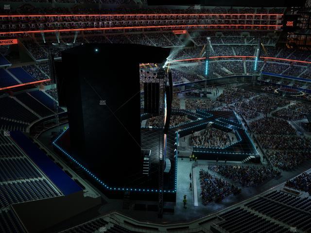 AT&T Stadium - Section 451 Seat View