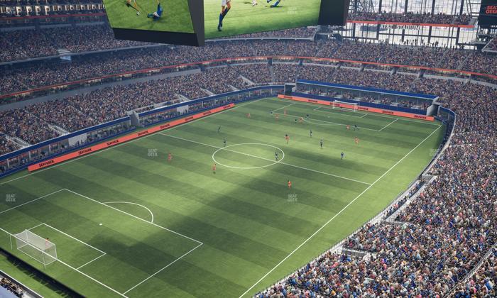 AT&T Stadium - Section 451 Seat View