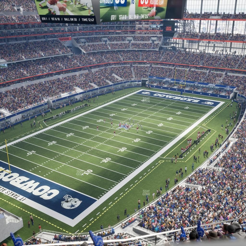 AT&T Stadium - Section 451 Seat View