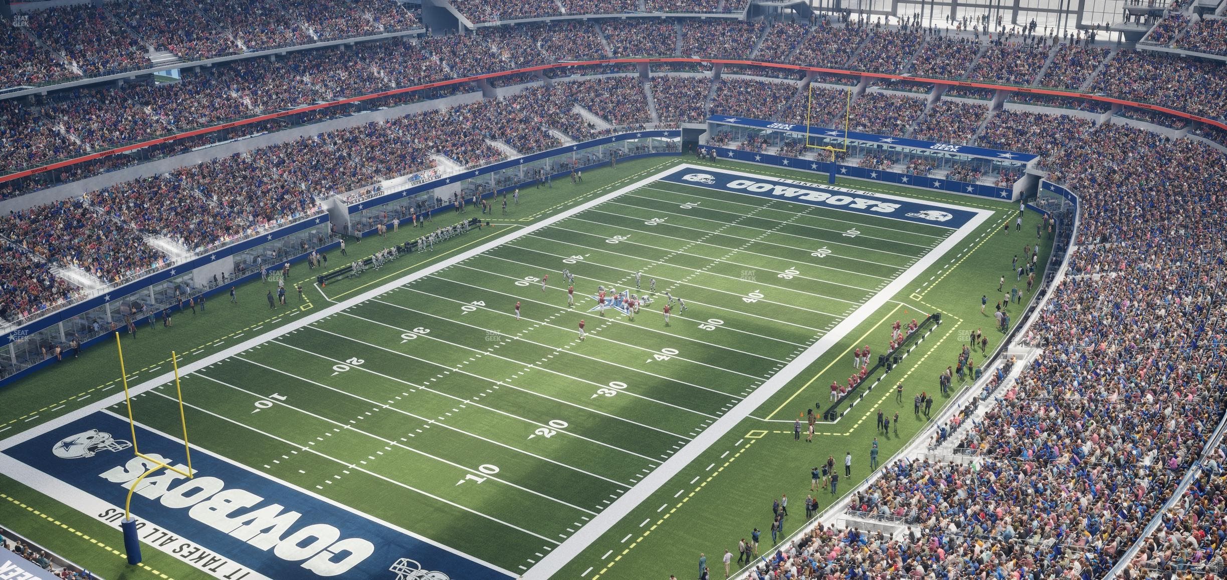 AT&T Stadium - Section 451 Seat View