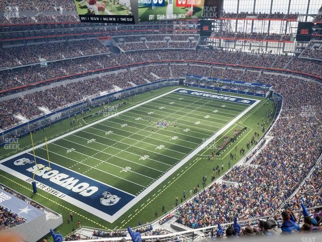 AT&T Stadium - Section 451 Seat View