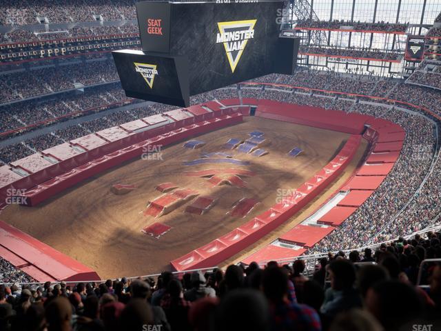 AT&T Stadium - Section 451 Seat View AT&T Stadium - Section 451 Seat View