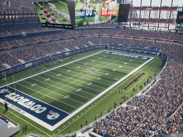 AT&T Stadium - Section 451 Seat View