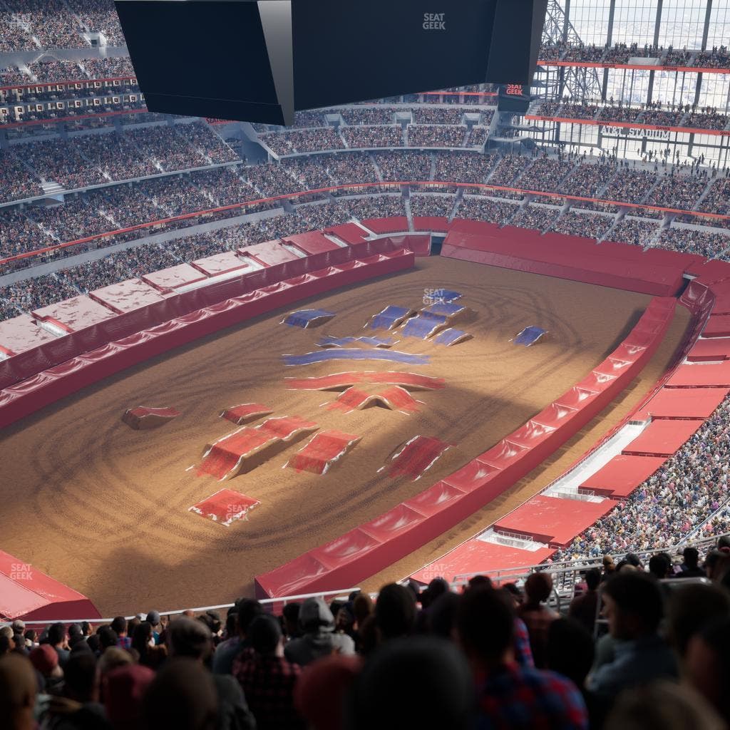 AT&T Stadium - Section 451 Seat View