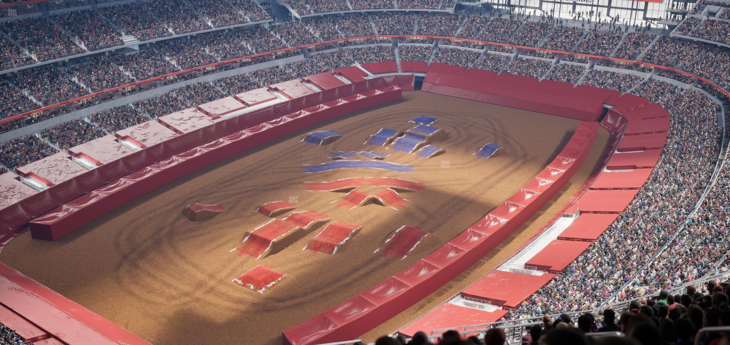 AT&T Stadium - Section 451 Seat View