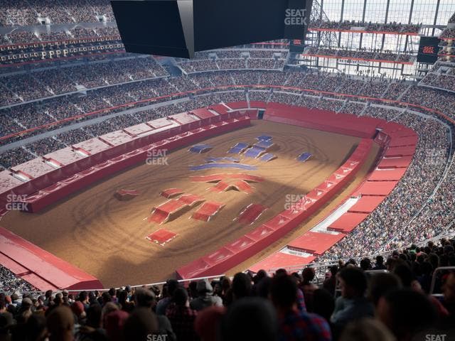AT&T Stadium - Section 451 Seat View