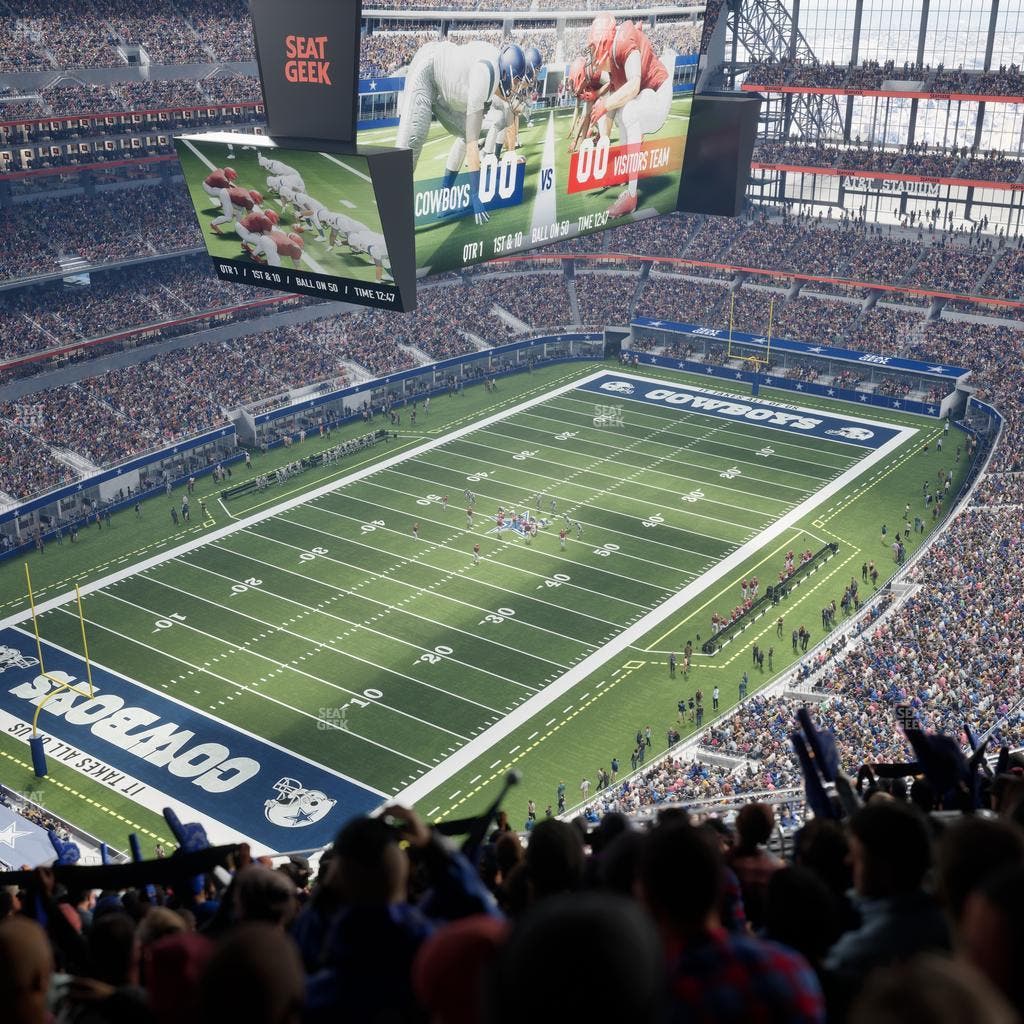 AT&T Stadium - Section 451 Seat View
