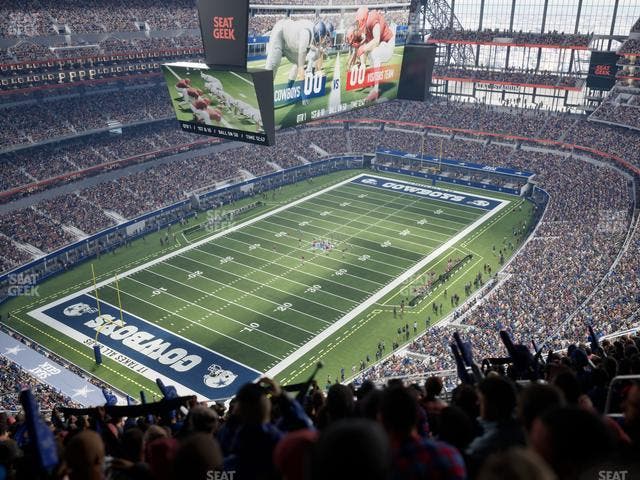 AT&T Stadium - Section 451 Seat View AT&T Stadium - Section 451 Seat View