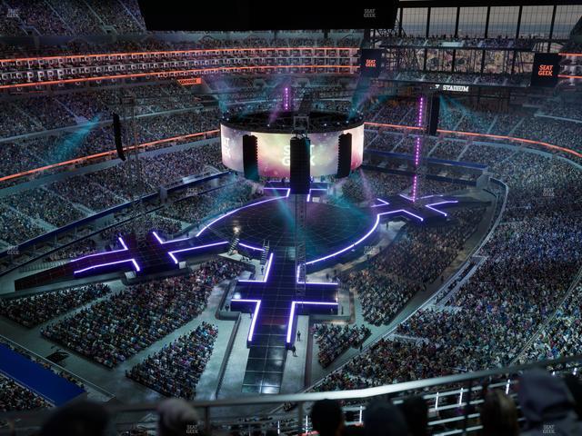 AT&T Stadium - Section 451 Seat View