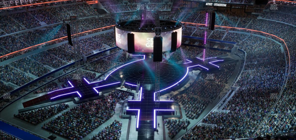 AT&T Stadium - Section 452 Seat View