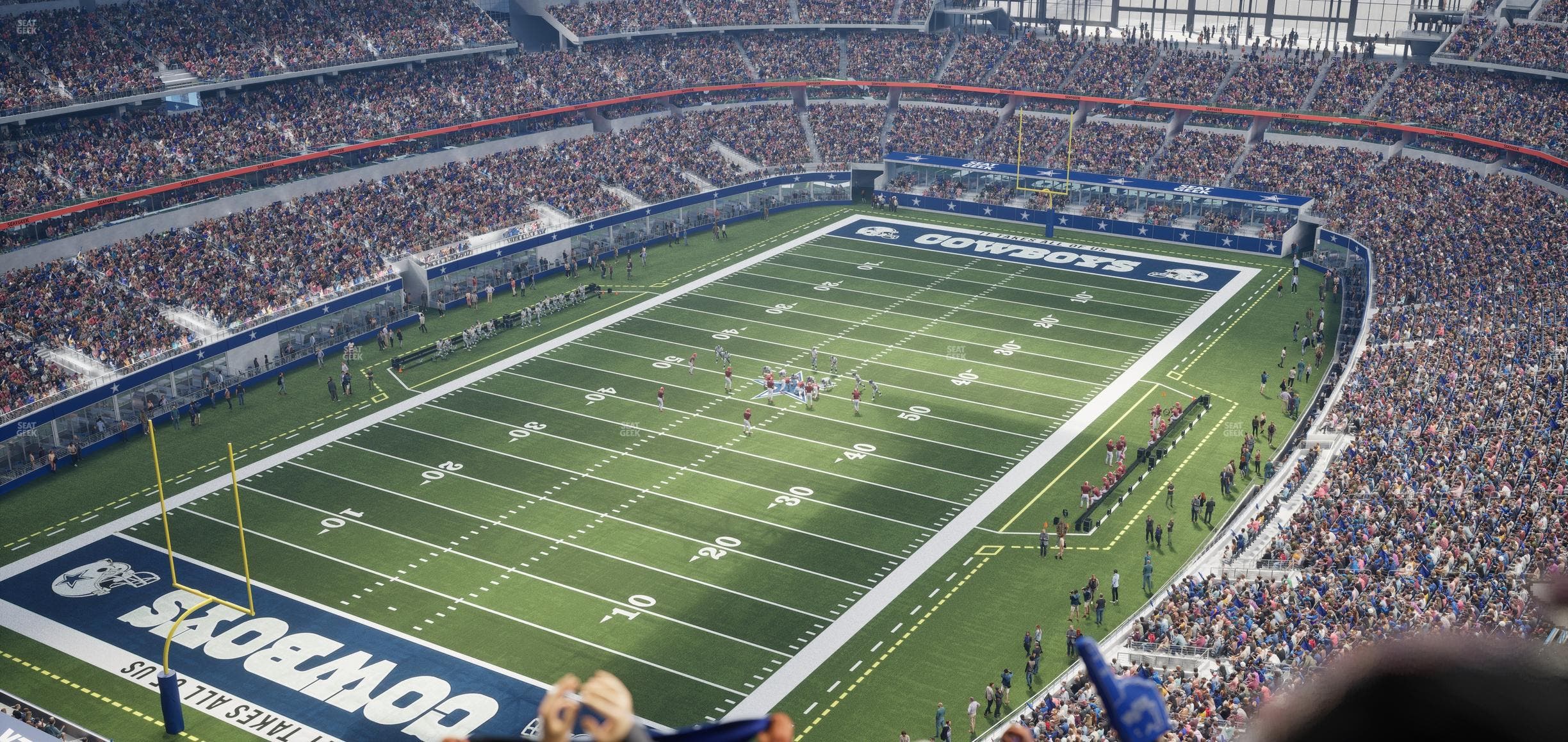 AT&T Stadium - Section 452 Seat View