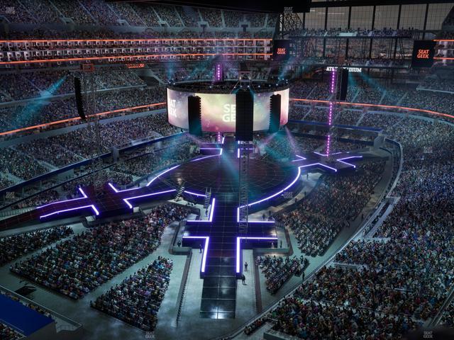 AT&T Stadium - Section 452 Seat View