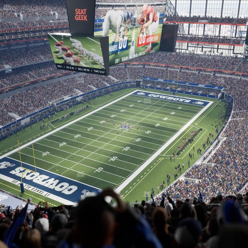 AT&T Stadium - Section 452 Seat View