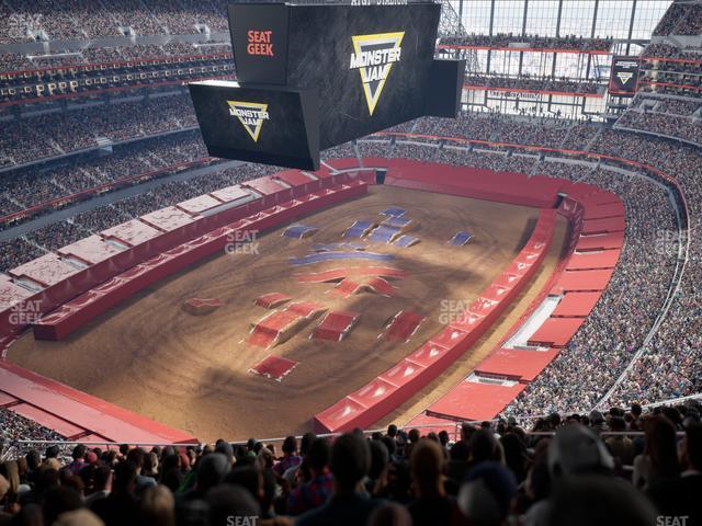 AT&T Stadium - Section 452 Seat View AT&T Stadium - Section 452 Seat View