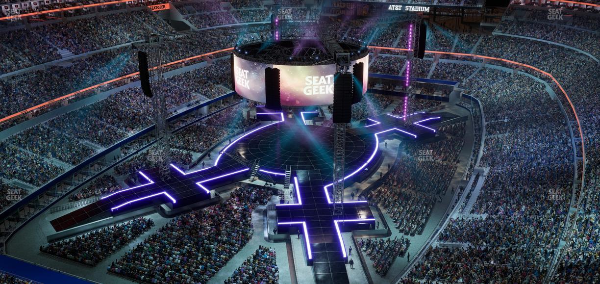 AT&T Stadium - Section 453 Seat View