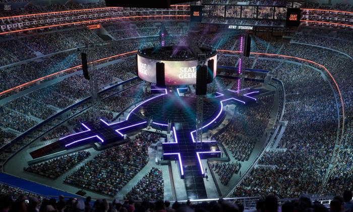 AT&T Stadium - Section 453 Seat View