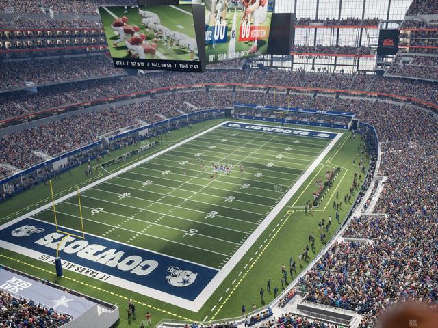 AT&T Stadium - Section 453 Seat View