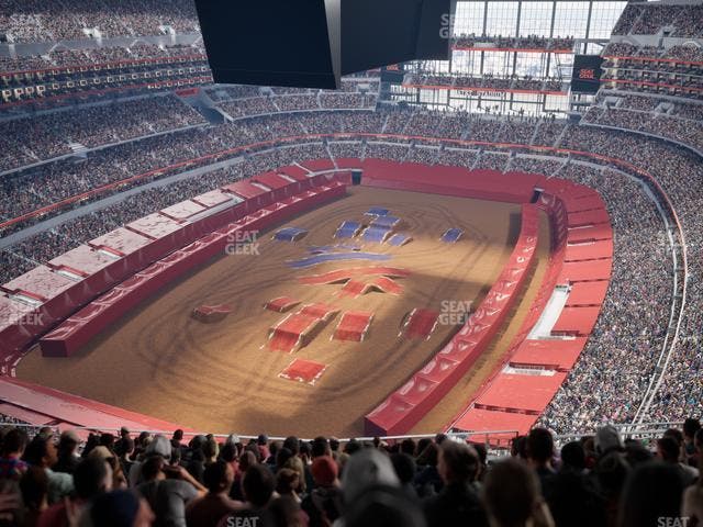AT&T Stadium - Section 453 Seat View