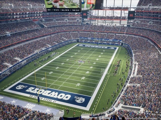 AT&T Stadium - Section 454 Seat View
