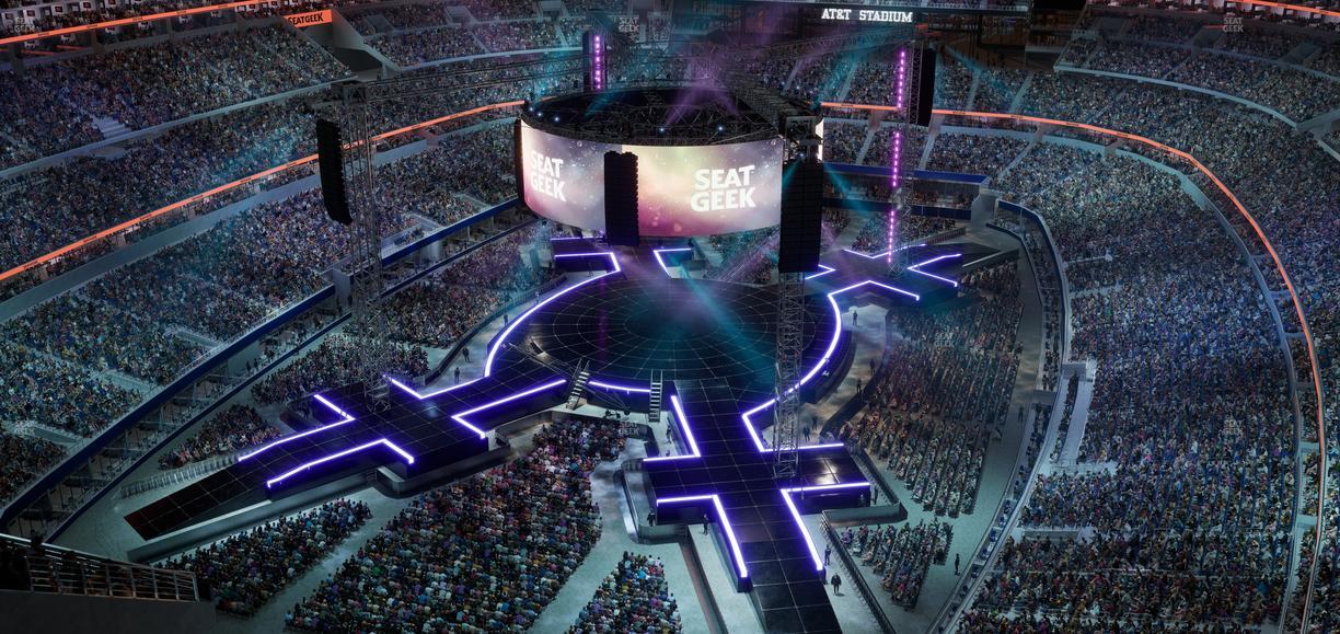 AT&T Stadium - Section 454 Seat View