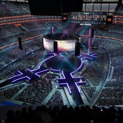 AT&T Stadium - Section 454 Seat View