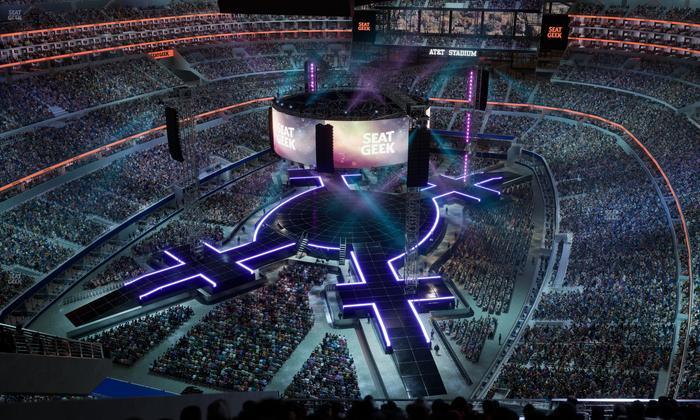 AT&T Stadium - Section 454 Seat View