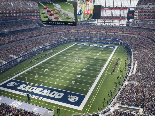 AT&T Stadium - Section 454 Seat View