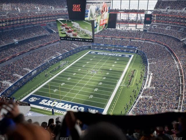 AT&T Stadium - Section 454 Seat View AT&T Stadium - Section 454 Seat View