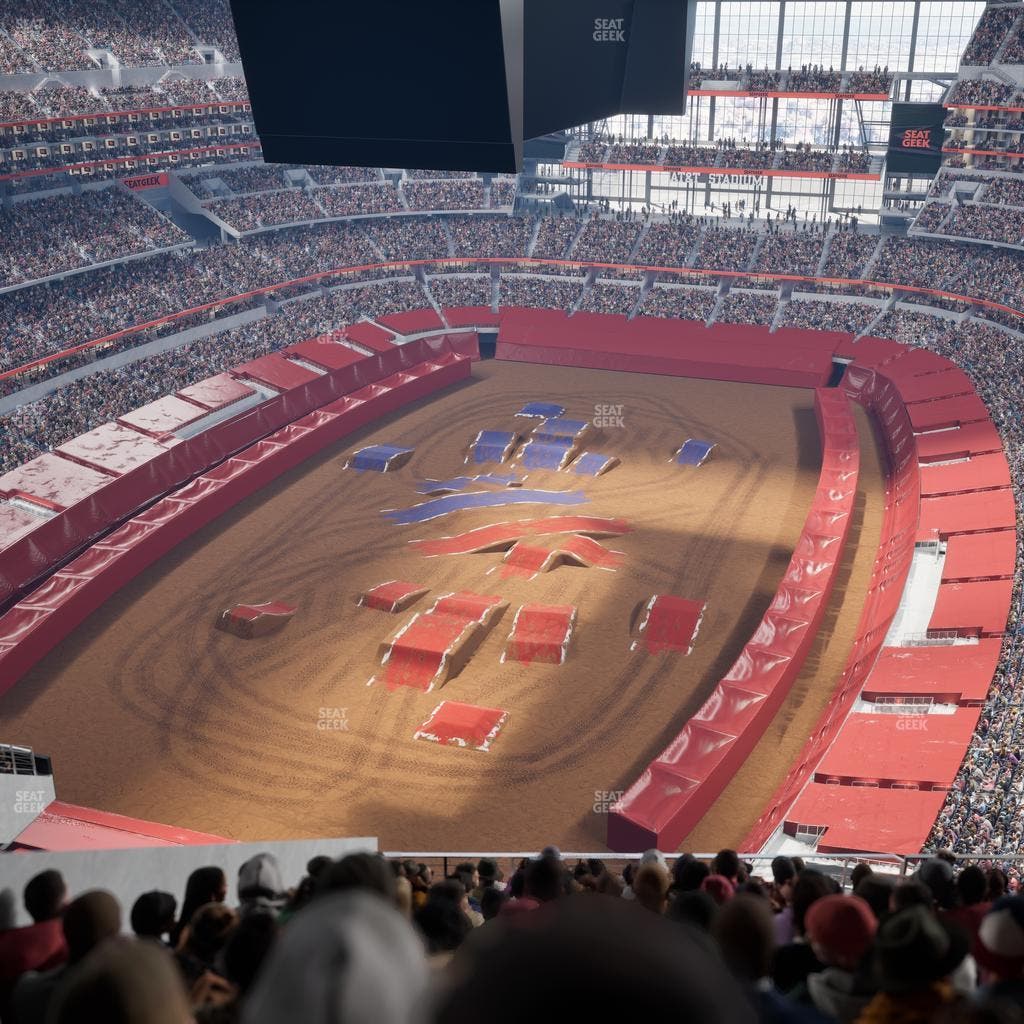 AT&T Stadium - Section 454 Seat View