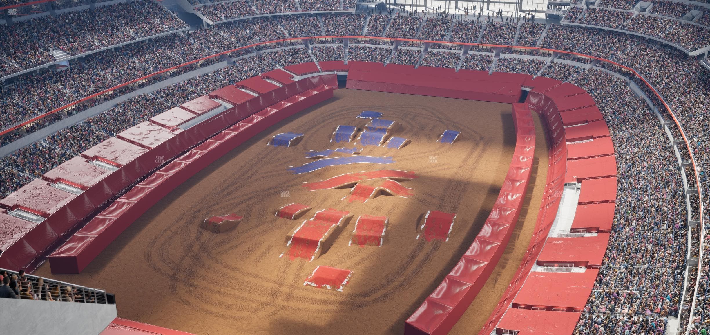AT&T Stadium - Section 454 Seat View