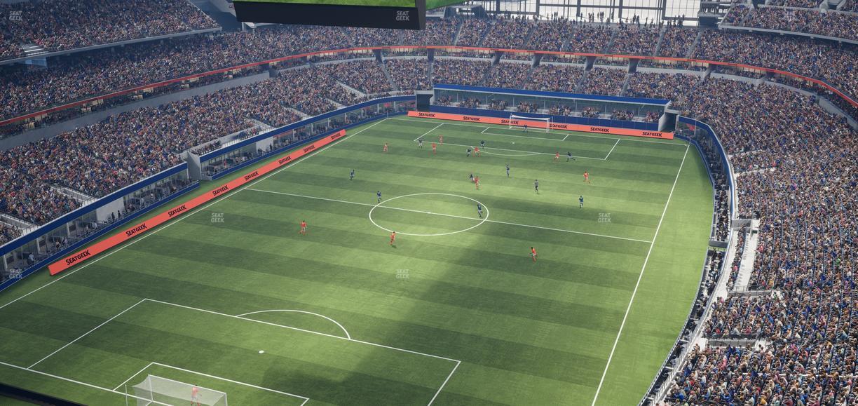 AT&T Stadium - Section 454 Seat View