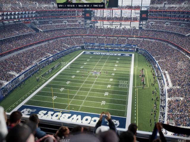 AT&T Stadium - Section 455 Seat View