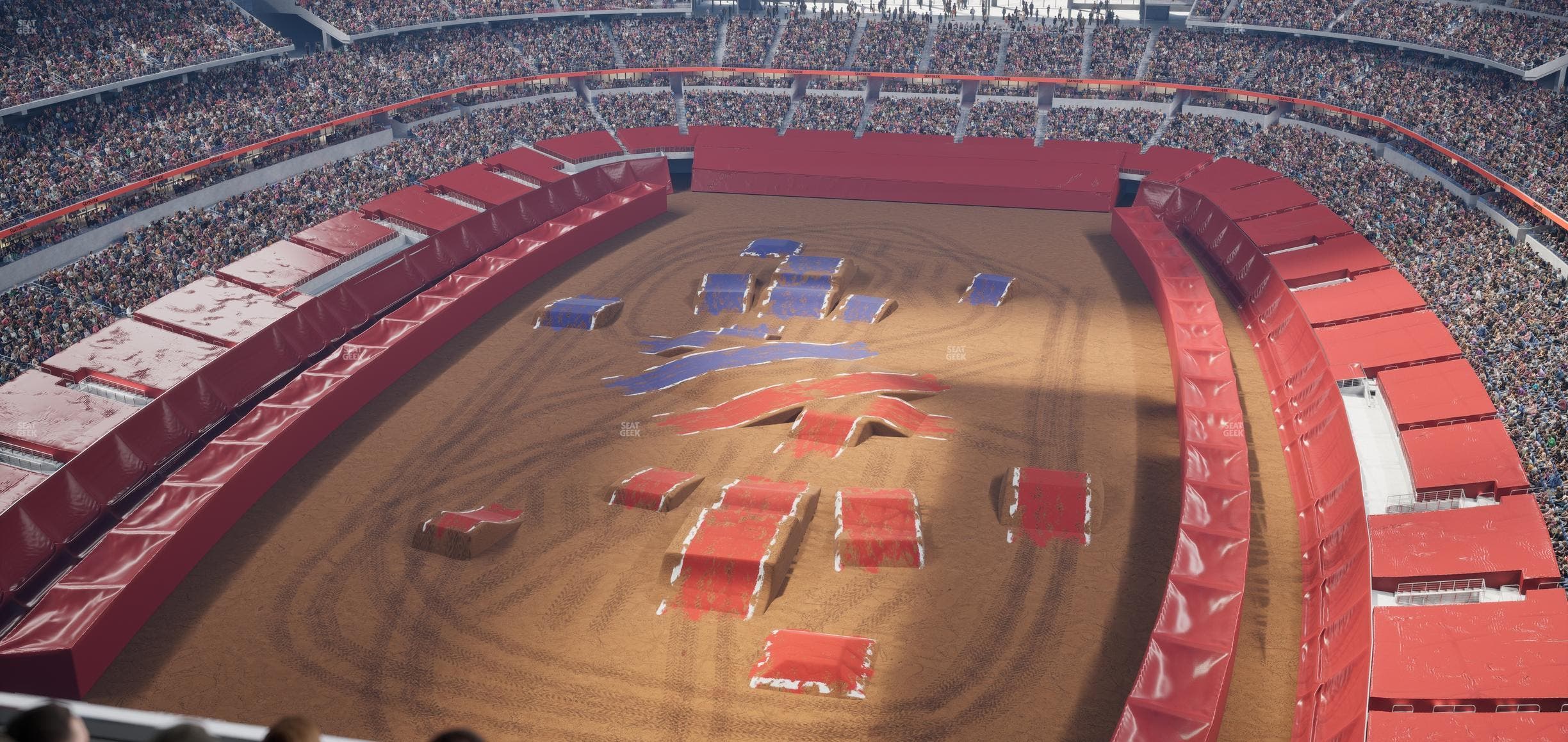 AT&T Stadium - Section 455 Seat View