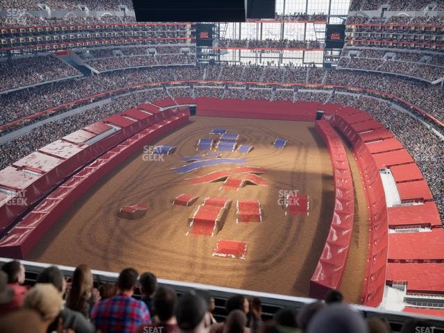 AT&T Stadium - Section 455 Seat View
