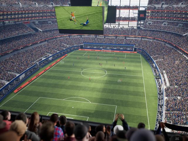 AT&T Stadium - Section 455 Seat View