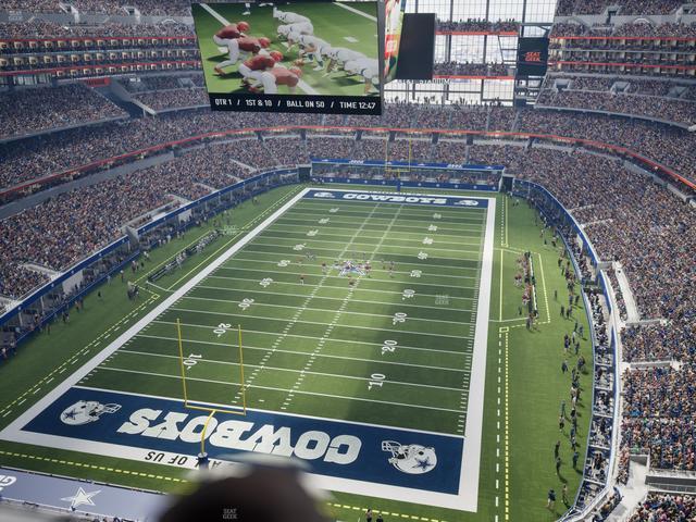 AT&T Stadium - Section 455 Seat View