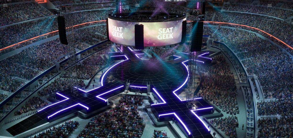 AT&T Stadium - Section 455 Seat View