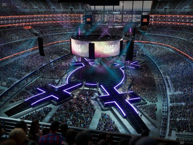 AT&T Stadium - Section 455 Seat View