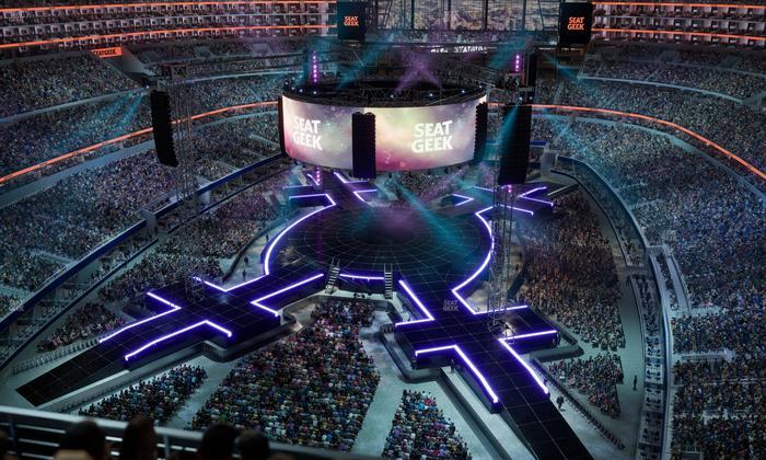 AT&T Stadium - Section 455 Seat View