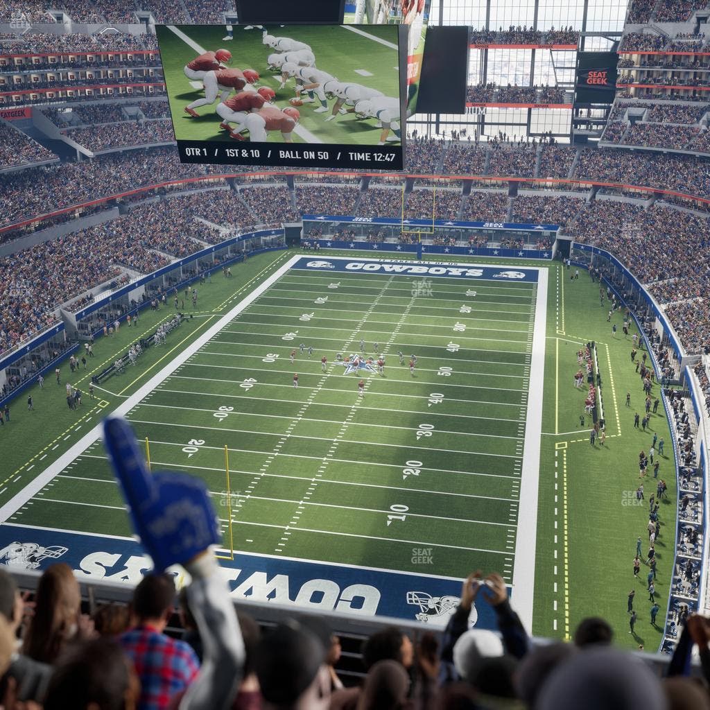 AT&T Stadium - Section 455 Seat View