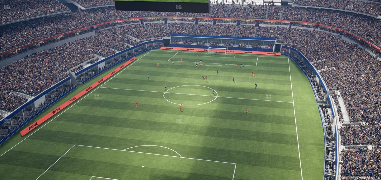 AT&T Stadium - Section 455 Seat View