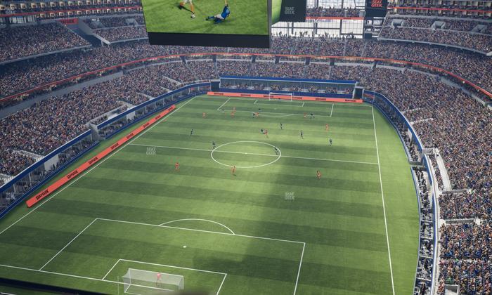 AT&T Stadium - Section 455 Seat View